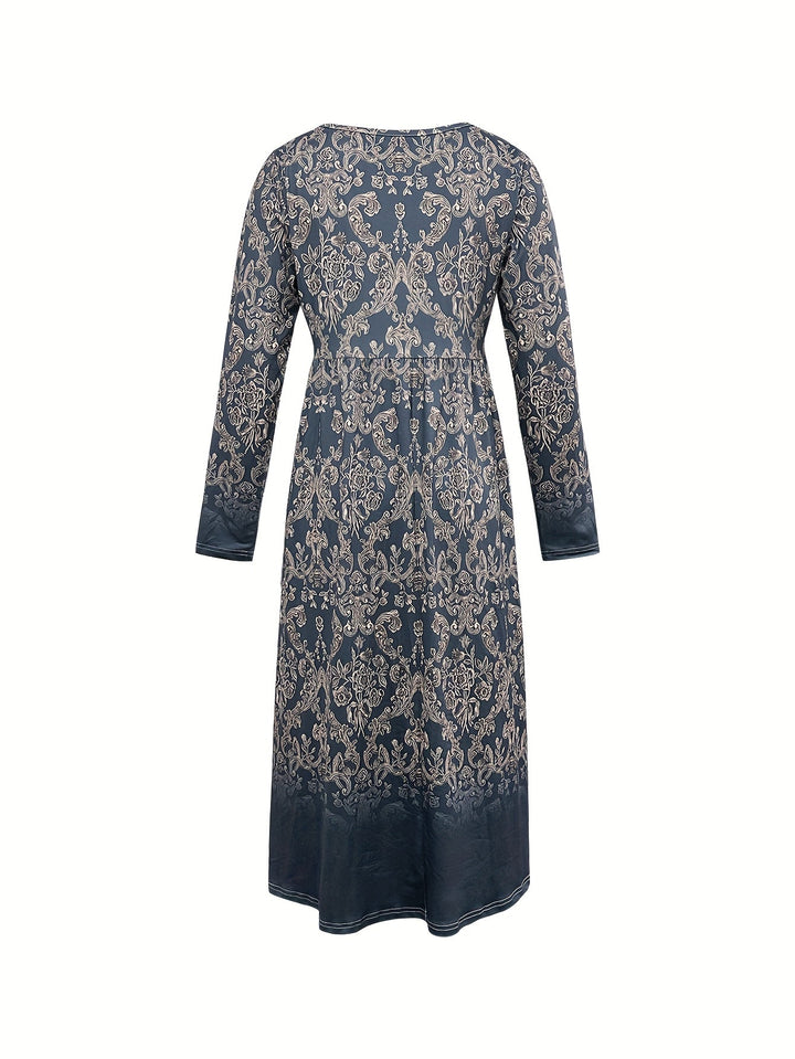 FLORA | ABITO MAXI BOTANICO