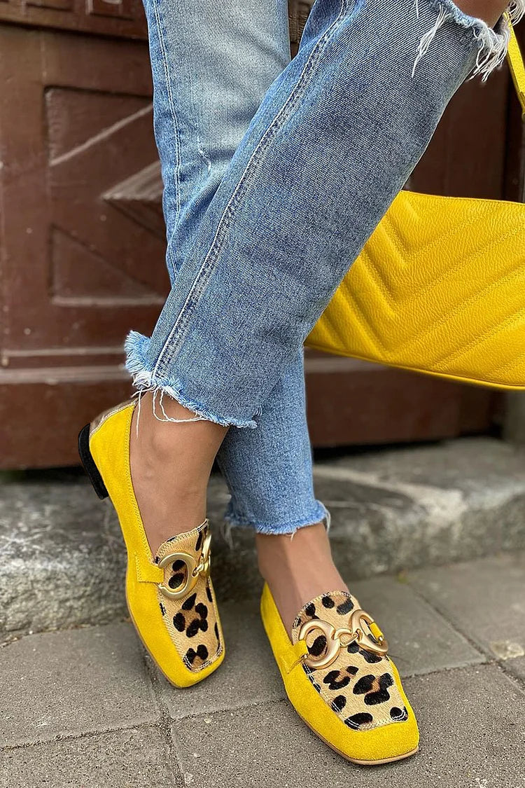 Stelle | Loafer with animal print