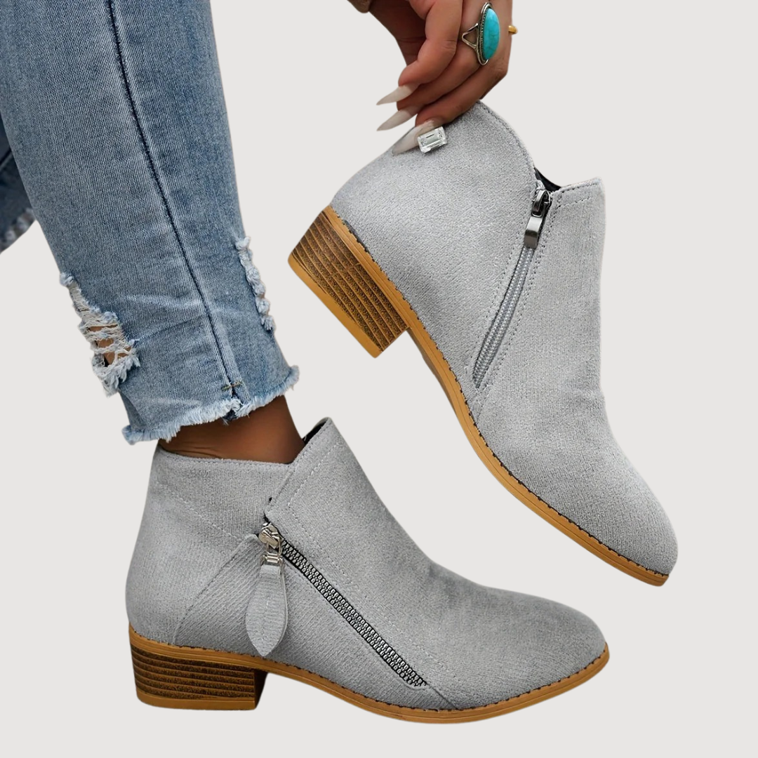 SHAYNE – STIVALI ZIP CASUAL