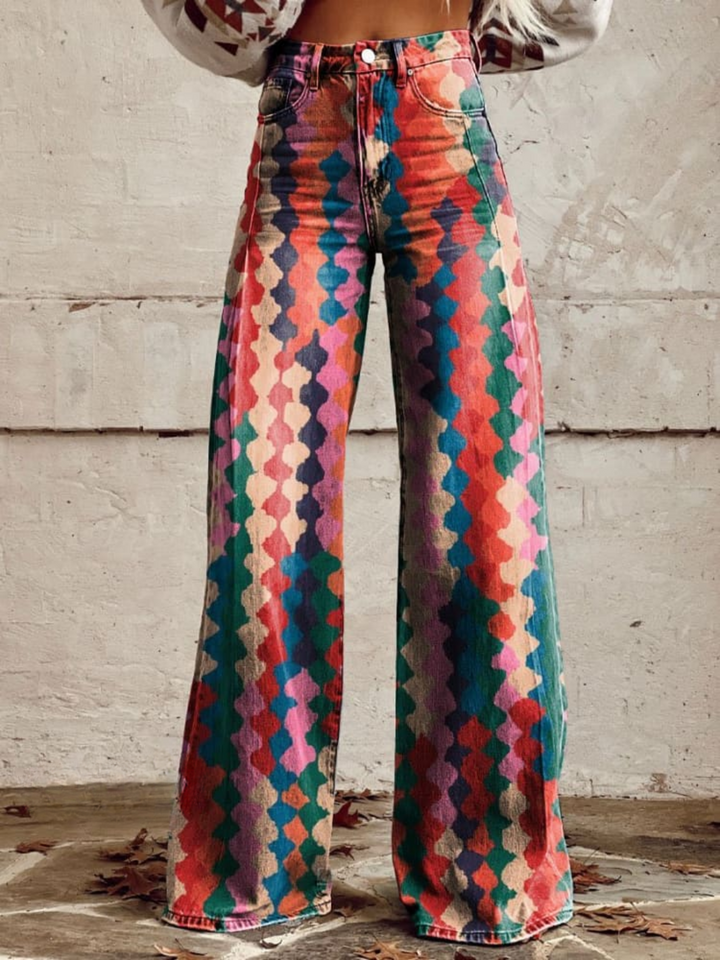 BETH™ - Pantaloni Ampi Boho Vibranti