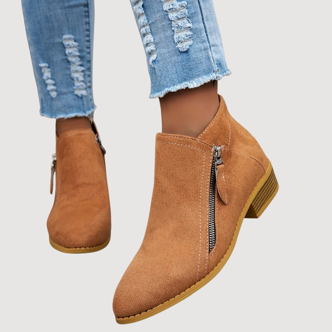 SHAYNE – STIVALI ZIP CASUAL