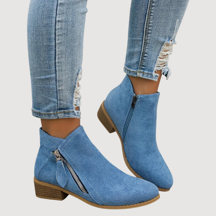 SHAYNE – STIVALI ZIP CASUAL