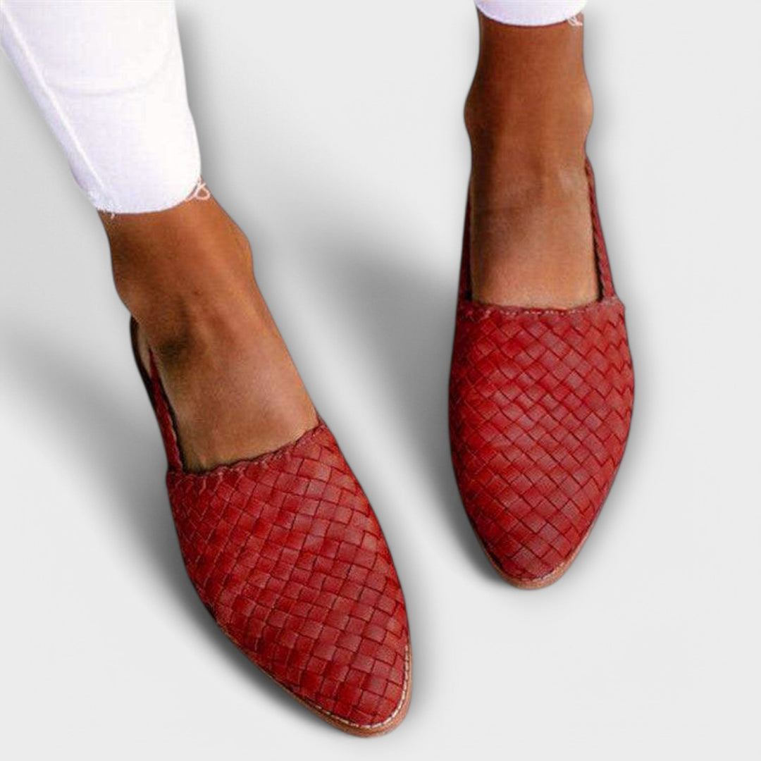 Adele | Mocassino Intrecciato a Mano