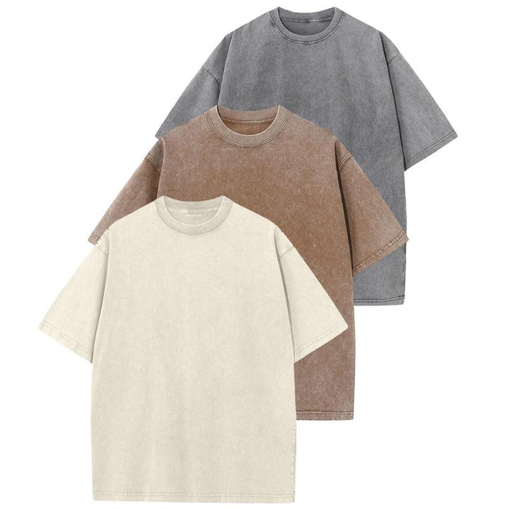 HOLLIE™ - T-Shirt Casual a Collo Girocollo Taglio Lungo (3-Pack)