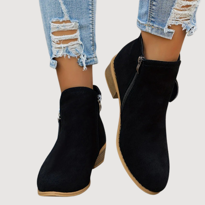 SHAYNE – STIVALI ZIP CASUAL