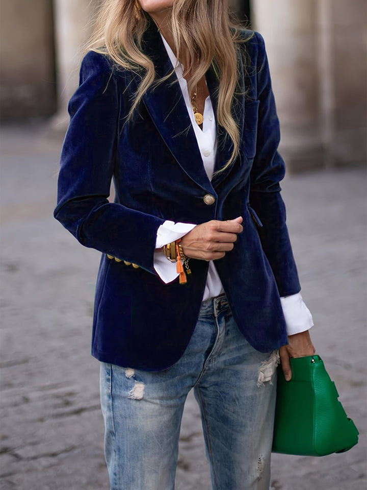 MARNIE | BLAZER IN VELLUTO SU MISURA