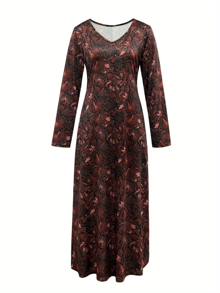 KENDAL | ABITO MAXI FLOREALE