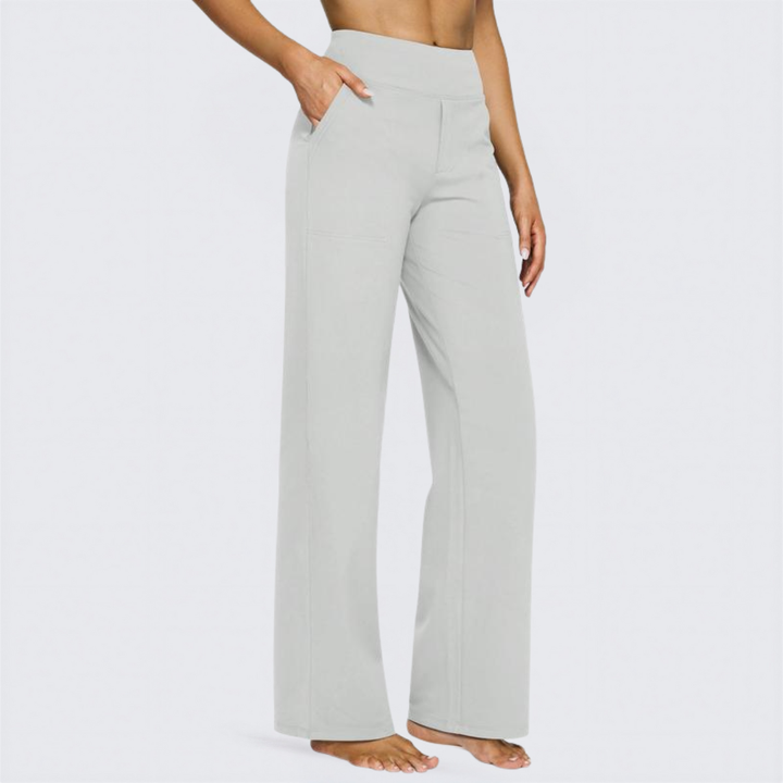 WHITNEY™ - Pantaloni Larghi a Vita Alta e Confortevoli per Yoga e Divertimento all'Aperto