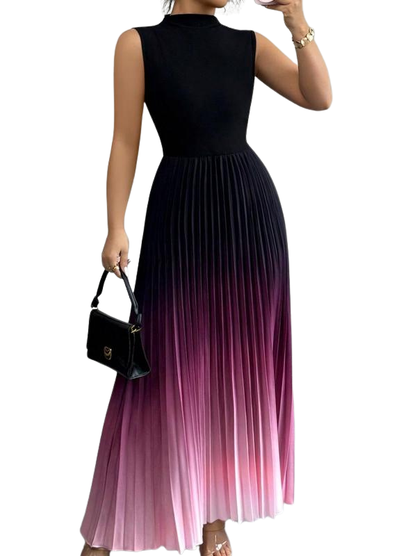 YZA™ – Abito da sera senza maniche elegante Ombre