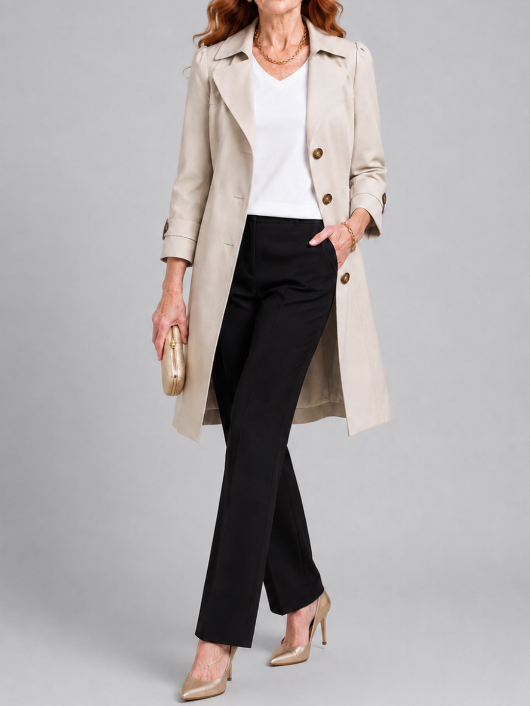 Cesira | Trench Leggero da Donna