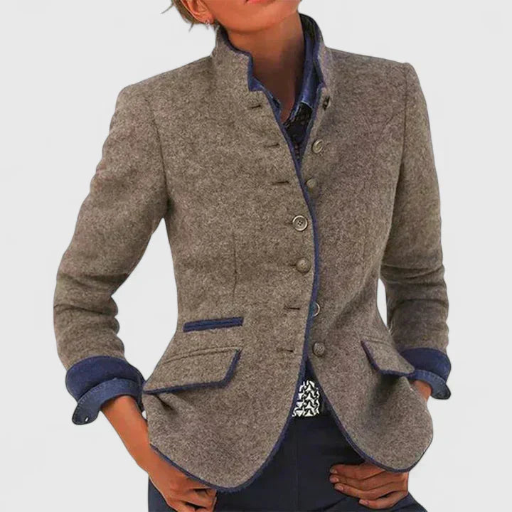 Vivienne – Blazer Classico in Mistura di Lana da Donna Edizione Limitata