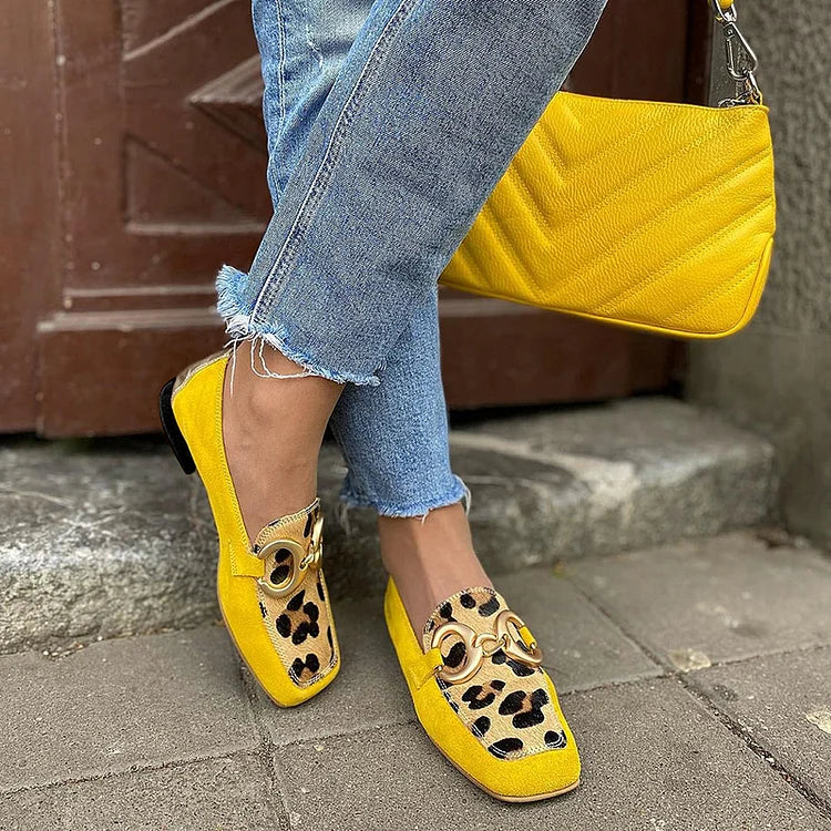 Stelle | Loafer with animal print