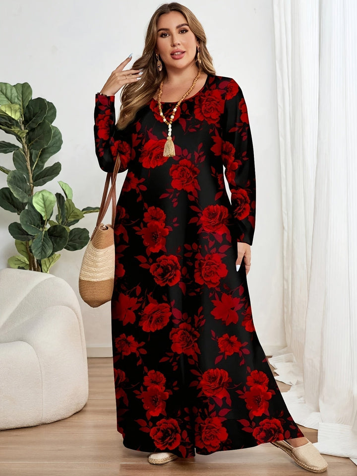 GRACE | ABITO MAXI FLOREALE