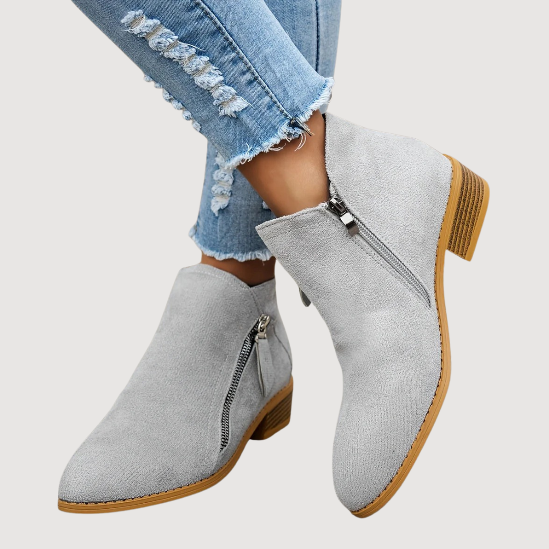 SHAYNE – STIVALI ZIP CASUAL