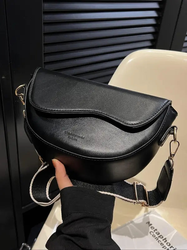 GABI™ - Borsa a Tracolla Piccola Semplice con Copertura Versatile