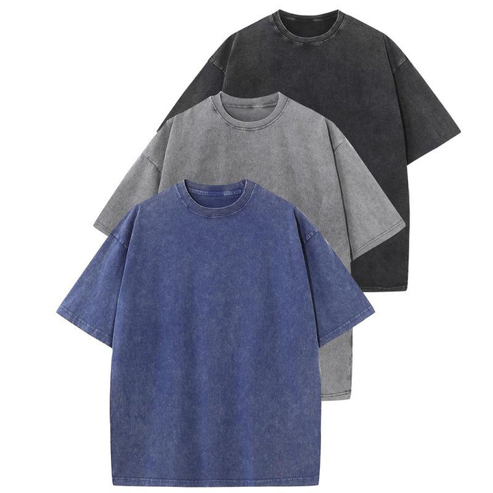 HOLLIE™ - T-Shirt Casual a Collo Girocollo Taglio Lungo (3-Pack)