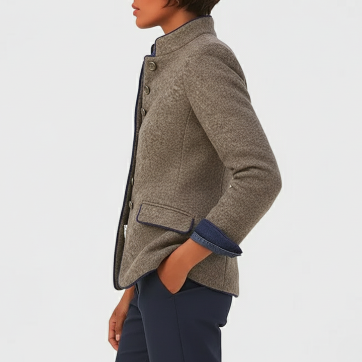Vivienne – Blazer Classico in Mistura di Lana da Donna Edizione Limitata