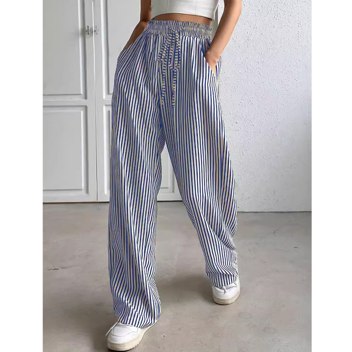 BAYLEEZ™ – Pantaloni Estivi Striati Relaxed Fit
