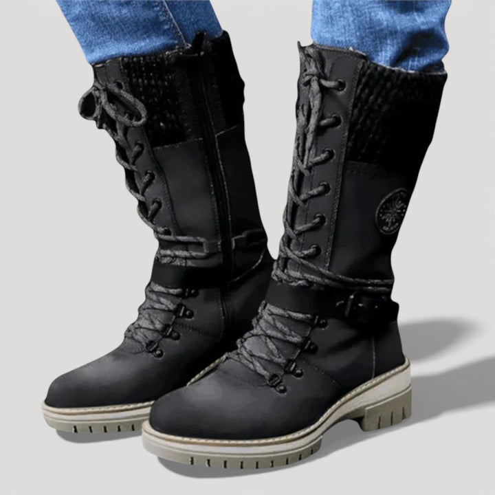 FARAH – STIVALE INVERNALE CON LACCI