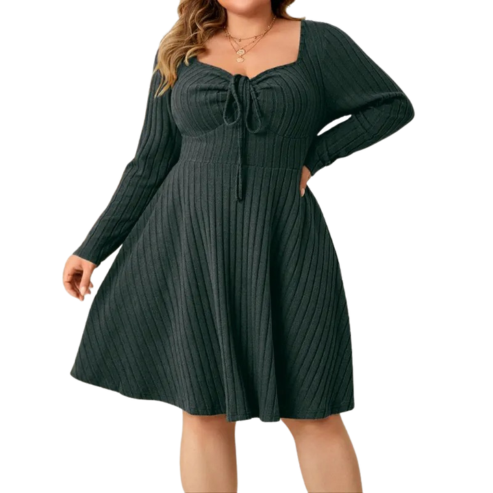 VICTORIA™ – Vestito A-Line a Coste Confortevole