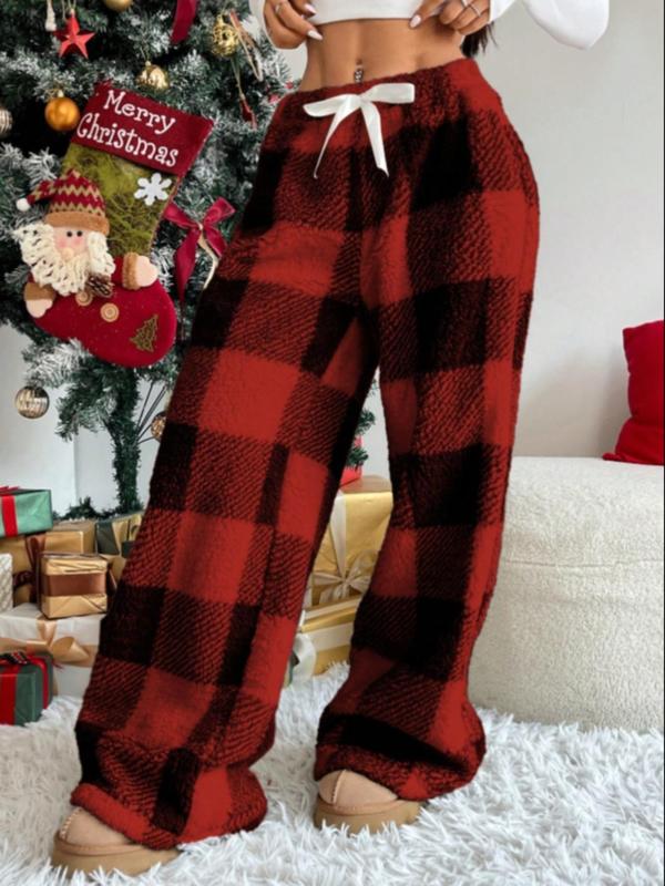 AMBER™ - Pantaloni dritti a quadri confortevoli per l'uso in climi freddi