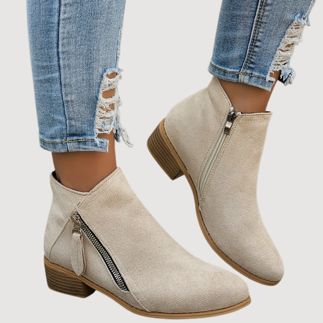 SHAYNE – STIVALI ZIP CASUAL