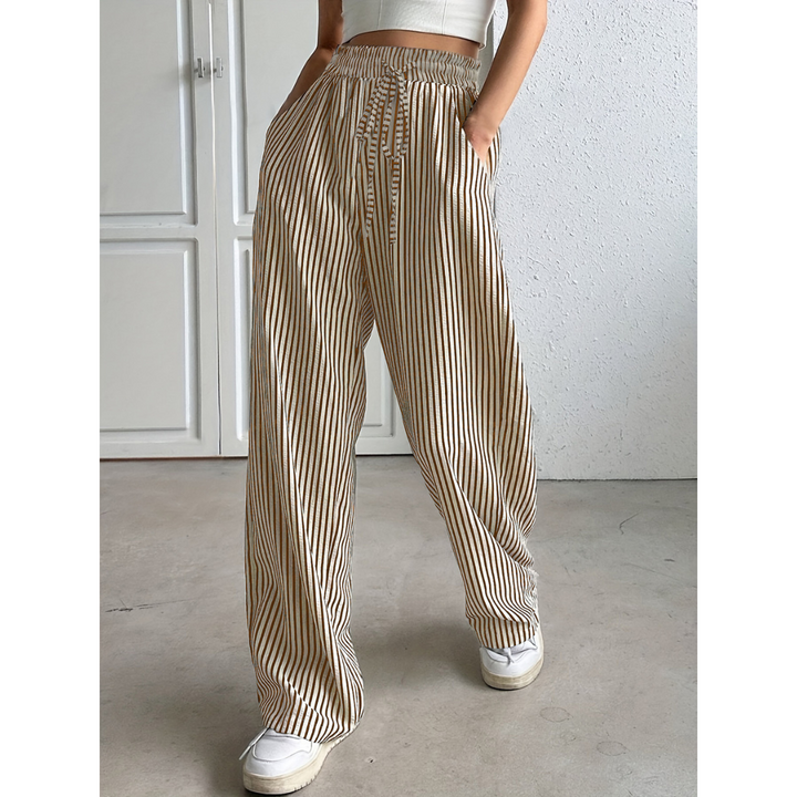 BAYLEEZ™ – Pantaloni Estivi Striati Relaxed Fit