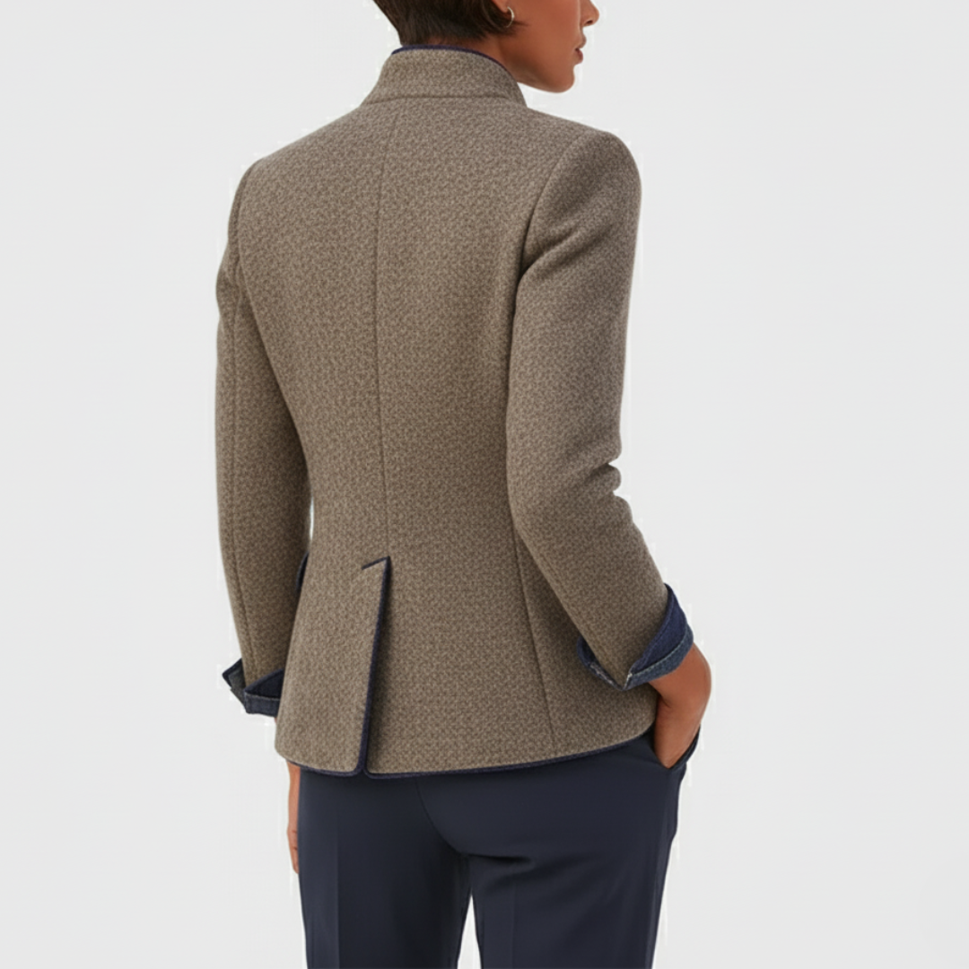 Vivienne – Blazer Classico in Mistura di Lana da Donna Edizione Limitata