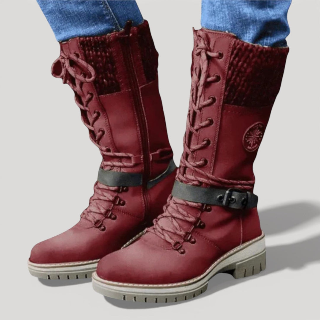 FARAH – STIVALE INVERNALE CON LACCI