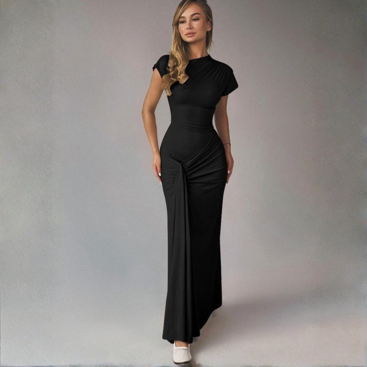 LOLA™ - Abito Formale Bodycon Elegante con Drappeggio
