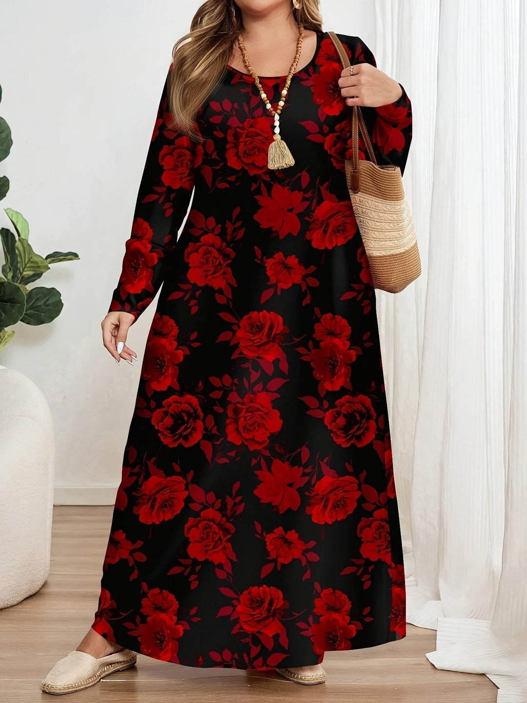 GRACE | ABITO MAXI FLOREALE