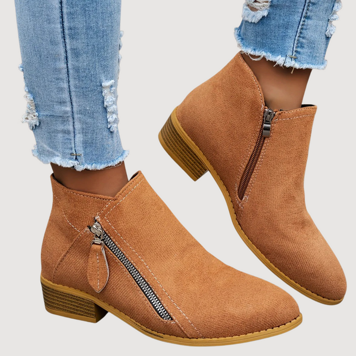 SHAYNE – STIVALI ZIP CASUAL