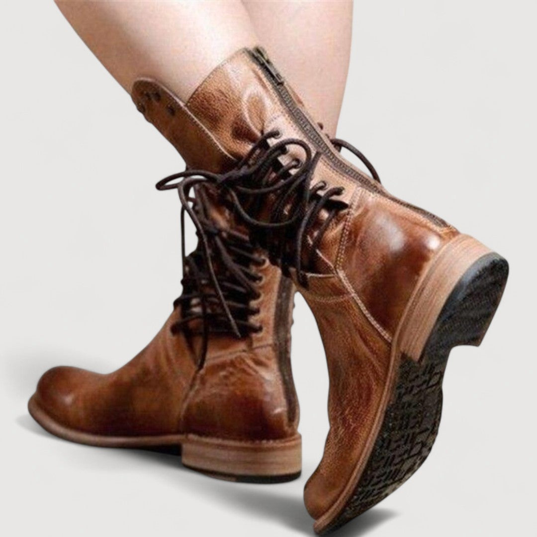 MAREN – STIVALI WESTERN CON LACCI