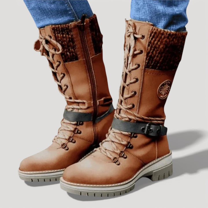 FARAH – STIVALE INVERNALE CON LACCI