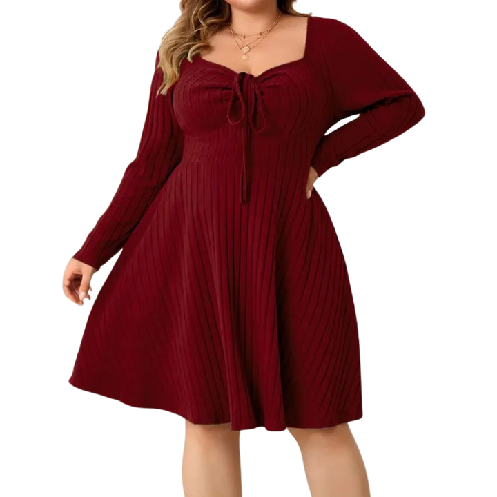 VICTORIA™ – Vestito A-Line a Coste Confortevole