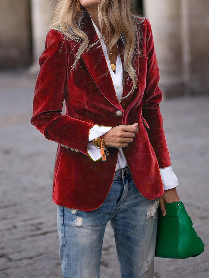 MARNIE | BLAZER IN VELLUTO SU MISURA