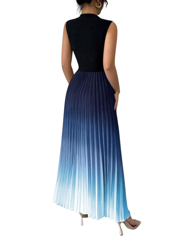YZA™ – Abito da sera senza maniche elegante Ombre
