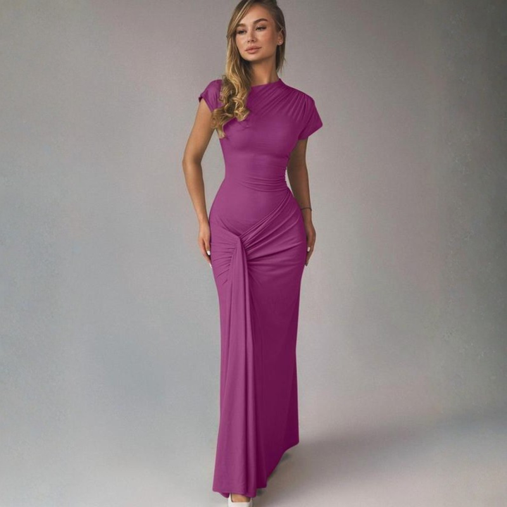 LOLA™ - Abito Formale Bodycon Elegante con Drappeggio