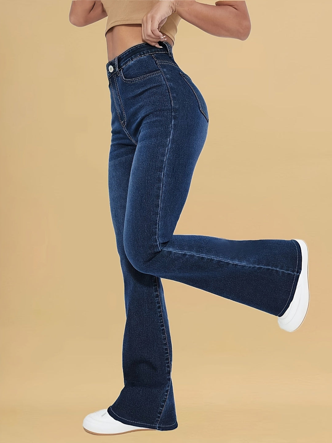 INÈS™ - Jeans Flare Chic Moderni