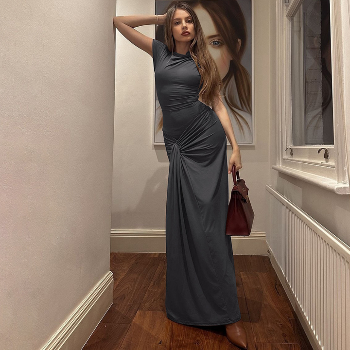 MIRIAM™ – Abito Formale Bodycon Drappeggiato Elegante