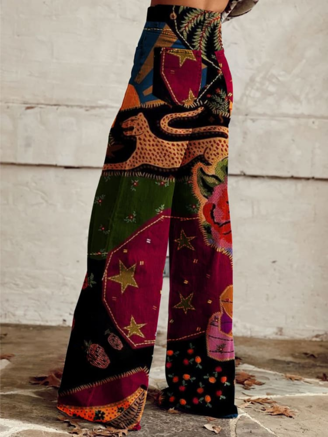 GABRIELLE™ - Pantaloni Artistici a Gamba Larga