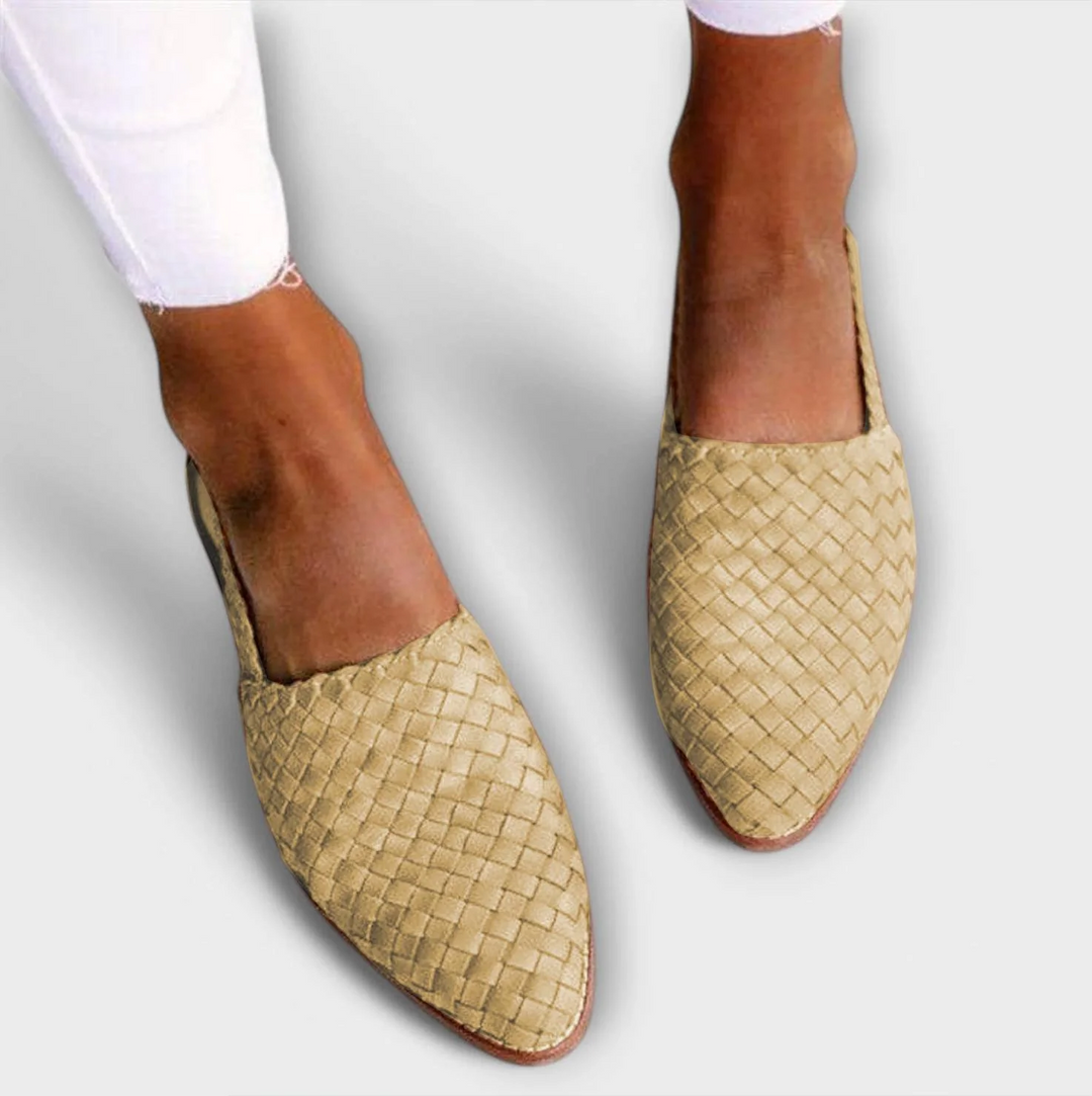 Adele | Mocassino Intrecciato a Mano