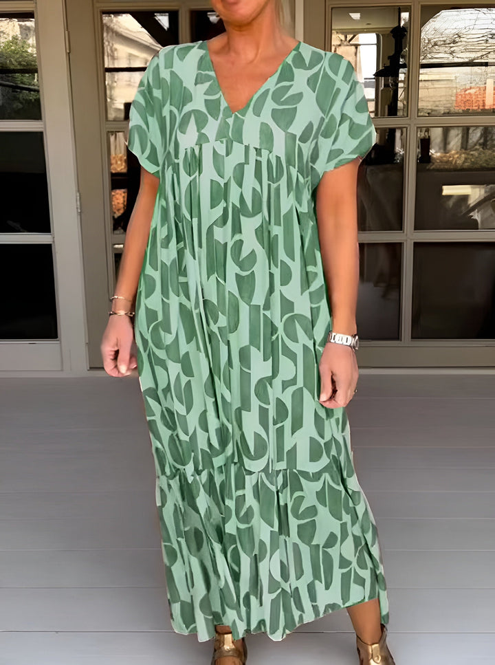 COLETTE | ABITO LARGO CON SCOLLO A V