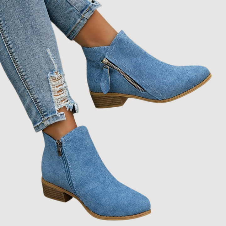 SHAYNE – STIVALI ZIP CASUAL
