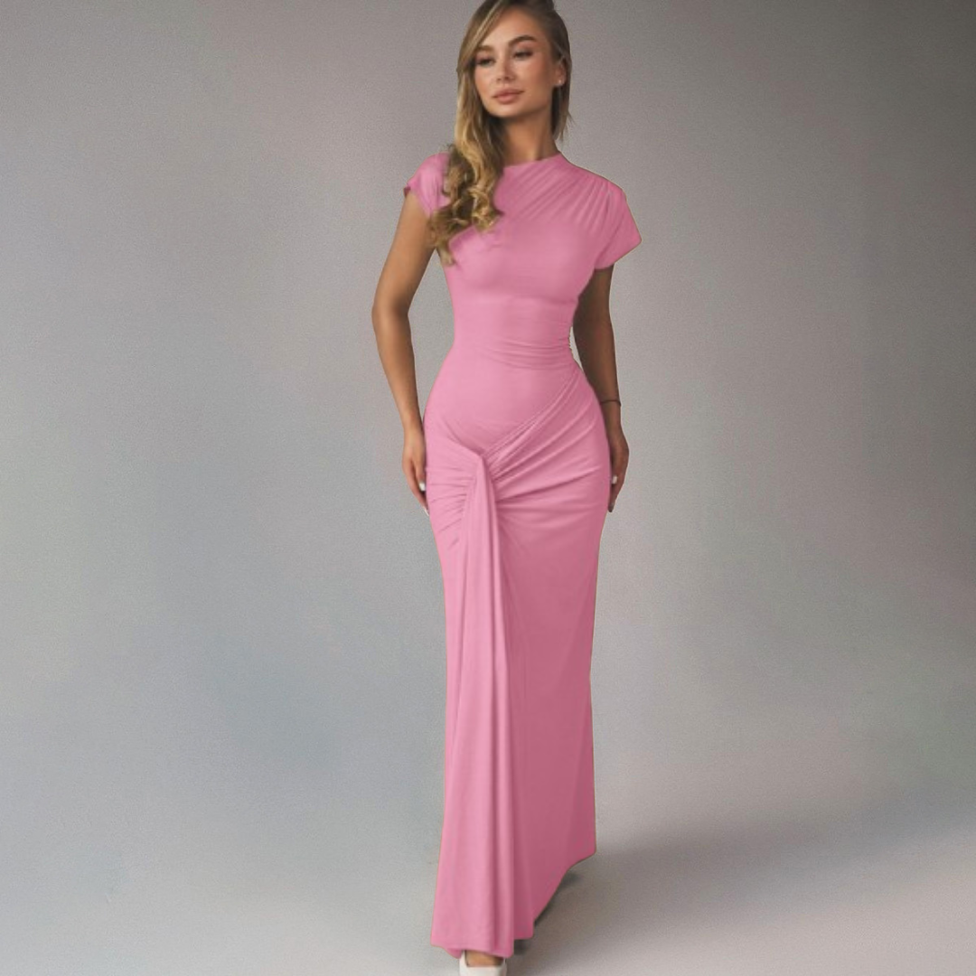 JARA™ - Elegante Abito Maxy Bodycon Drappeggiato