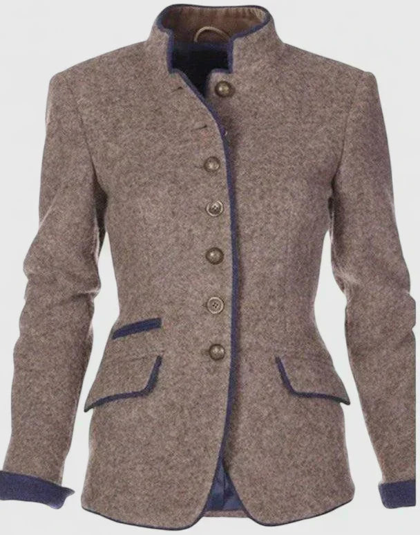 Vivienne – Blazer Classico in Mistura di Lana da Donna Edizione Limitata