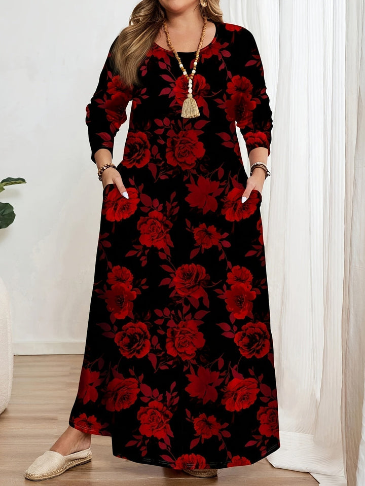 GRACE | ABITO MAXI FLOREALE