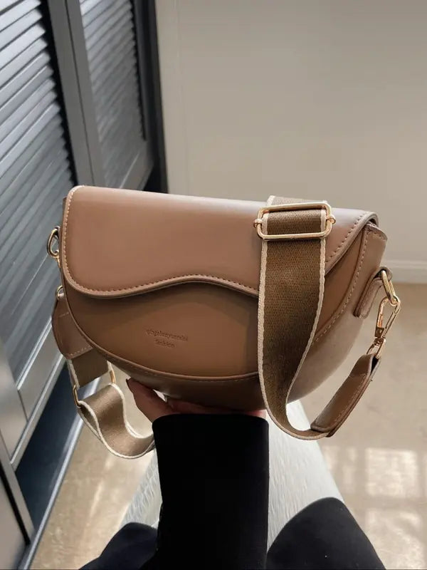 GABI™ - Borsa a Tracolla Piccola Semplice con Copertura Versatile