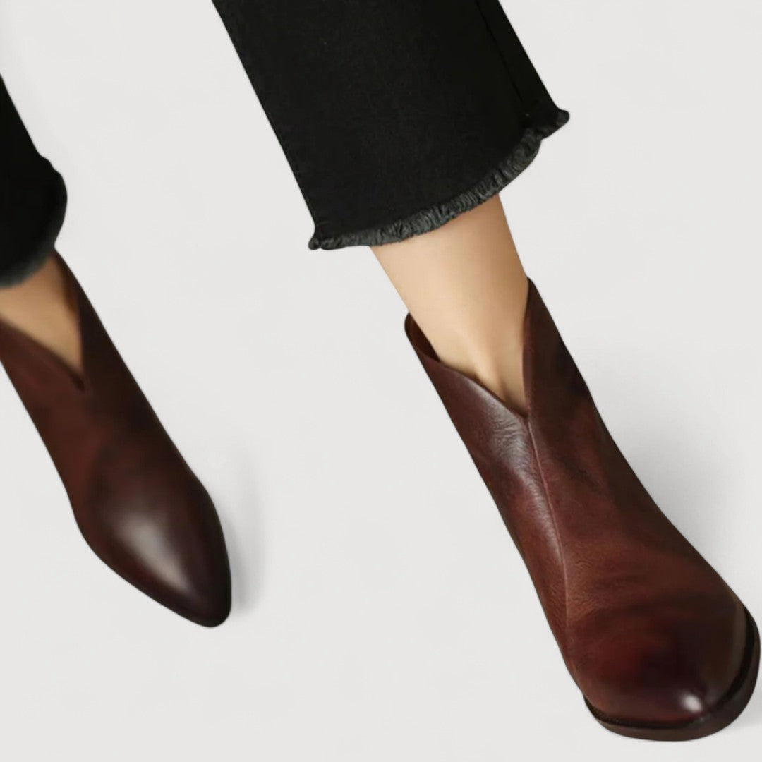 ANITA – STIVALI LUXE A TACO BASSO