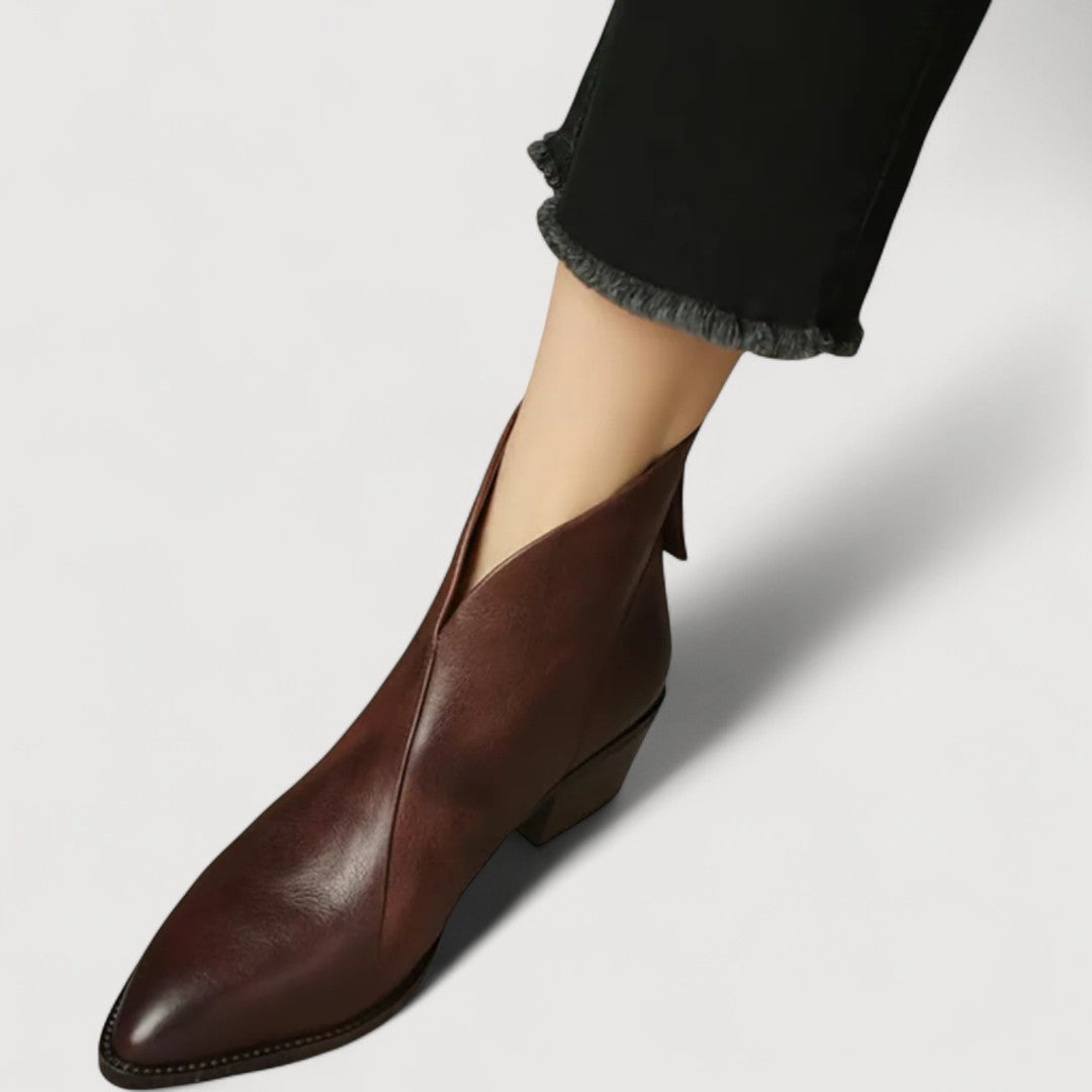 ANITA – STIVALI LUXE A TACO BASSO